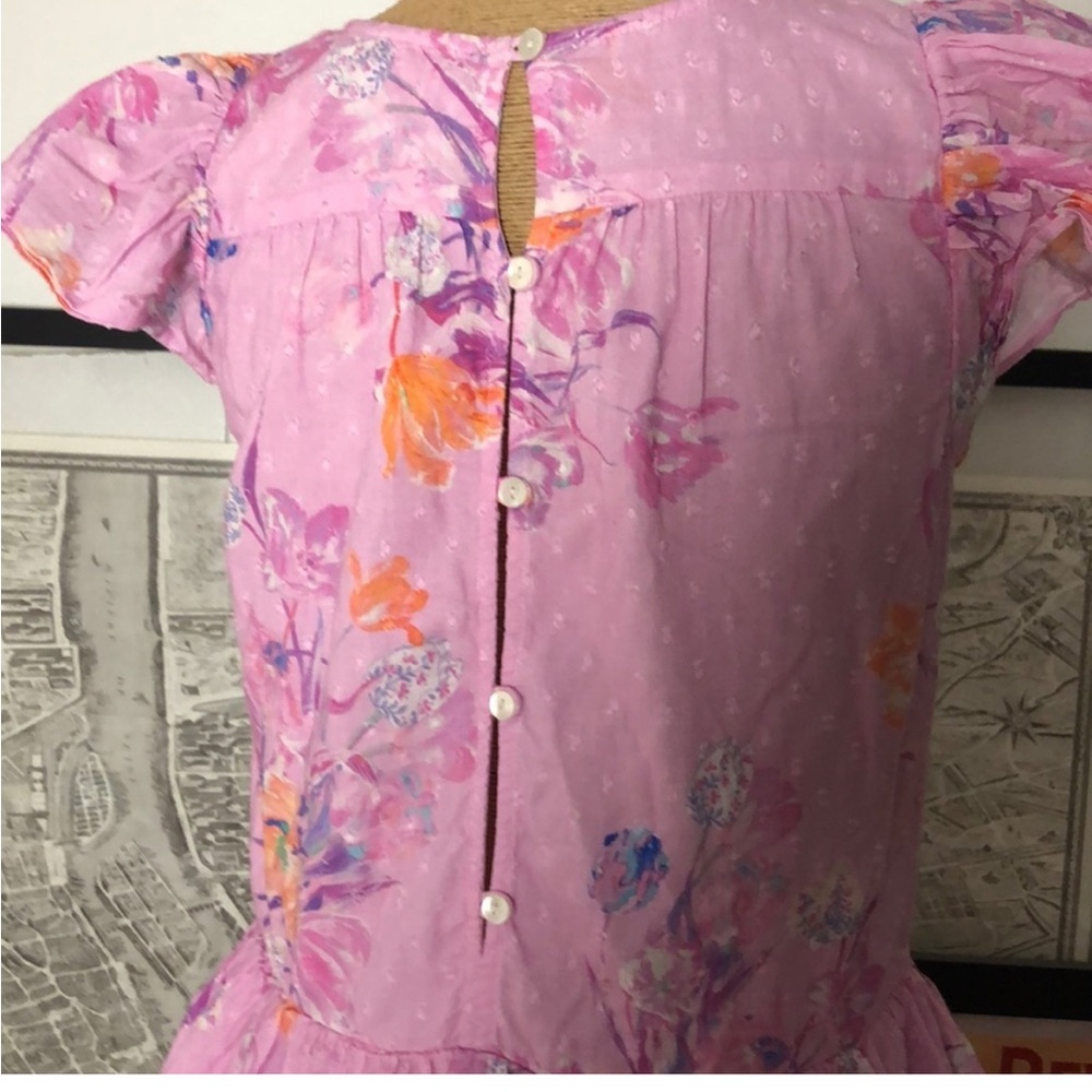 LoveShackFancy Pink Floral Kids Dress - Picture 3 of 6